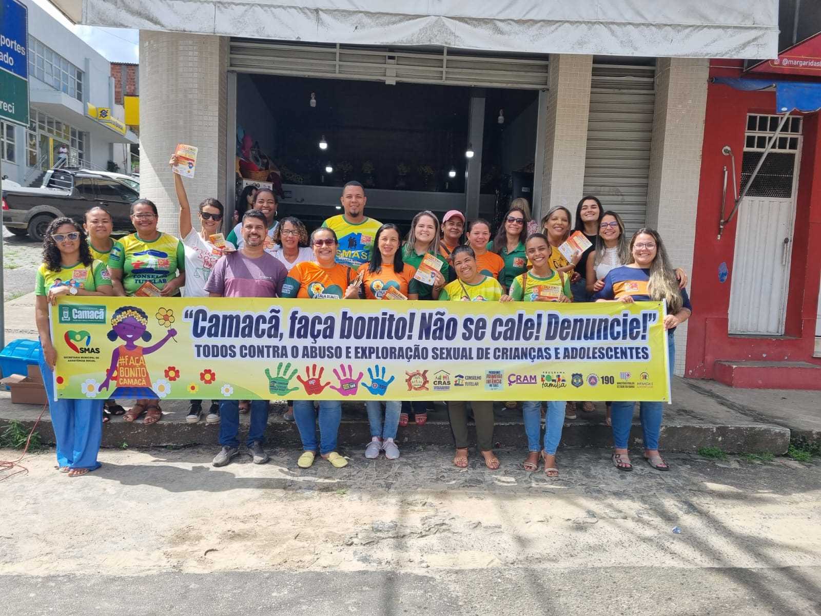 Camacã: Prefeitura realiza Pit Stop pela Campanha de combate ao abuso e exploração sexual de crianças e adolescentes 

